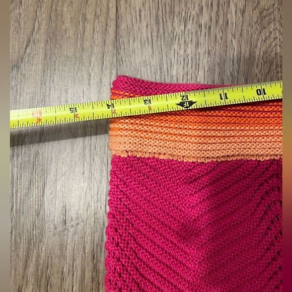 Paola Bernardi  MEL Crotchet mini SKIRT - PINK & CORAL Size S NWT$358 - Picture 5 of 8